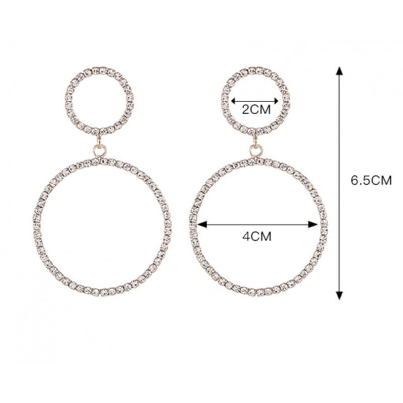 Kolczyki Kryształowe