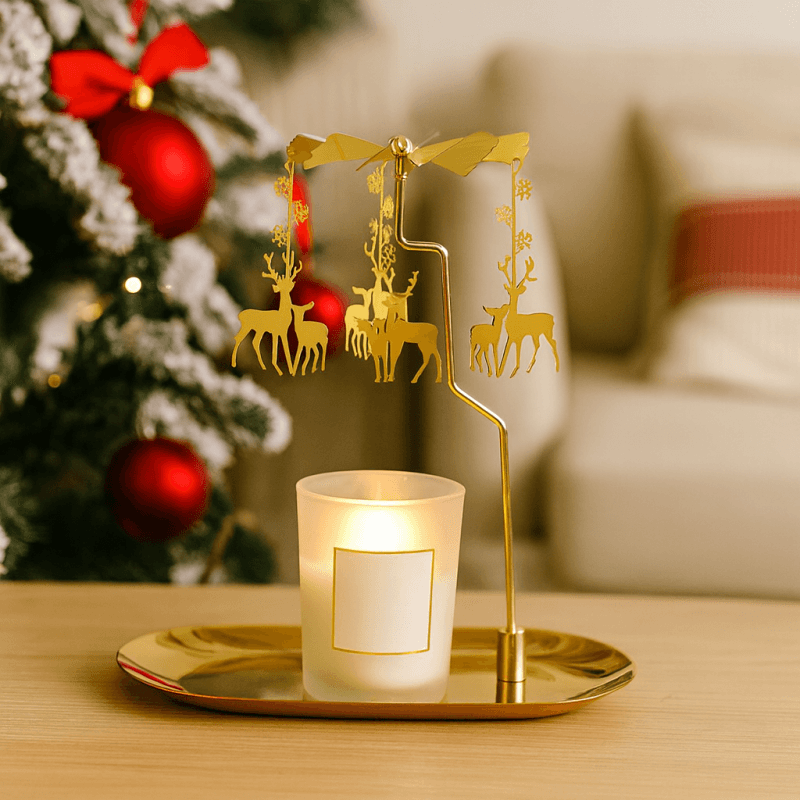 Świecznik VIRELA z karuzelą, w pudełku 20х18cm