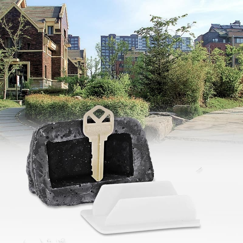 Tajemniczy Kamień-Schowek na Klucze: Ukryj i Zabezpiecz