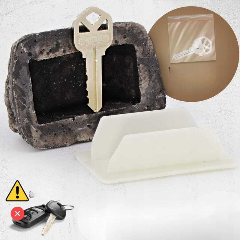 Tajemniczy Kamień-Schowek na Klucze: Ukryj i Zabezpiecz