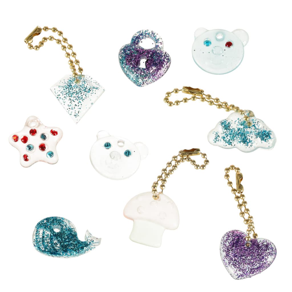 Kreatywny zestaw o własnoręcznego robienia koralików i zawieszek z UV